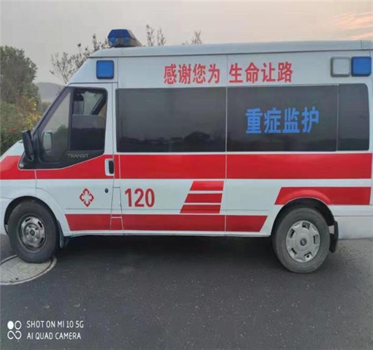 迎江救护车出租服务案例3